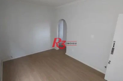 Apartamento com 2 dormitórios à venda, 74 m² por R$ 395.000,00 - Gonzaga - Santos/SP
