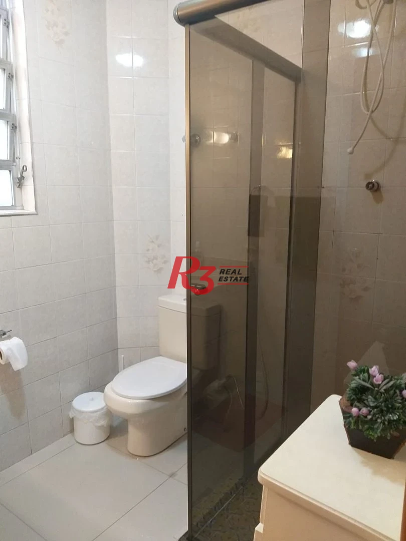 Apartamento com 2 dormitórios para alugar, 72 m² por R$ 3.500,00/mês - Boqueirão - Santos/SP