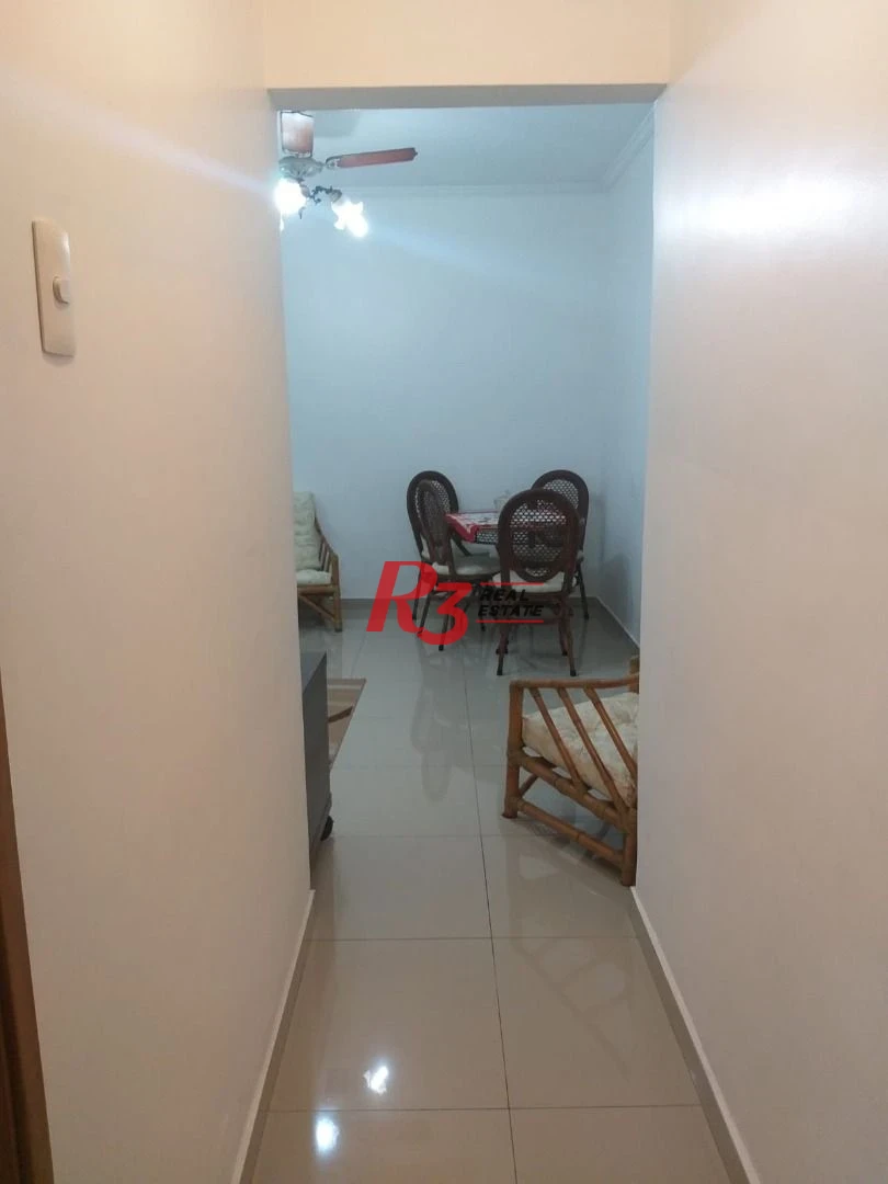 Apartamento com 2 dormitórios para alugar, 72 m² por R$ 3.500,00/mês - Boqueirão - Santos/SP