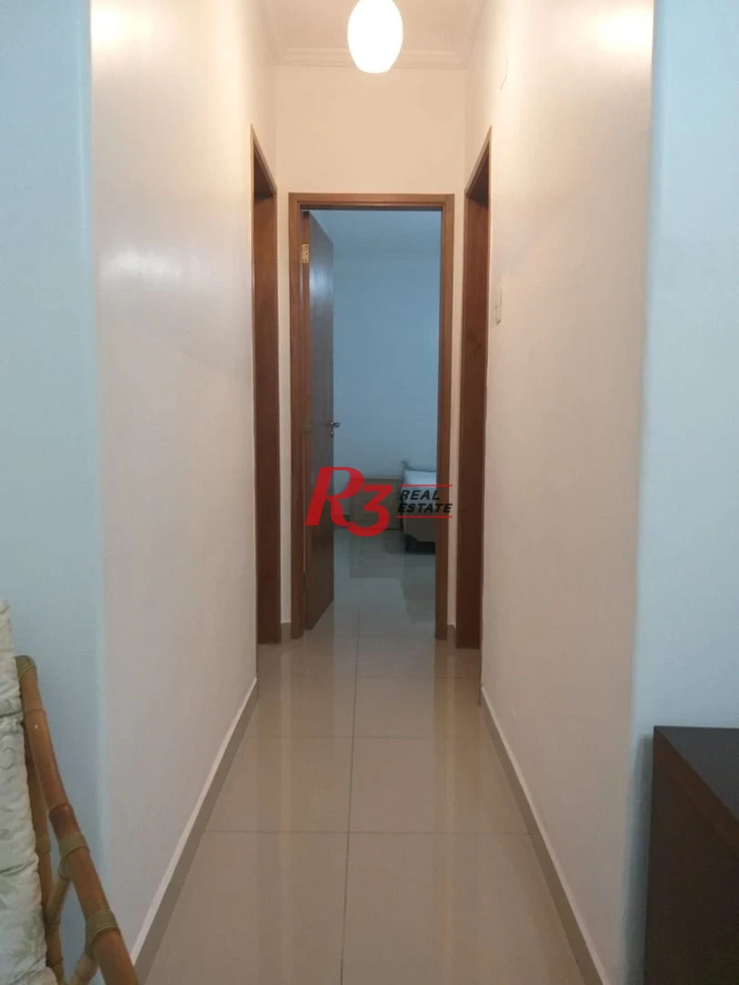 Apartamento com 2 dormitórios para alugar, 72 m² por R$ 3.500,00/mês - Boqueirão - Santos/SP