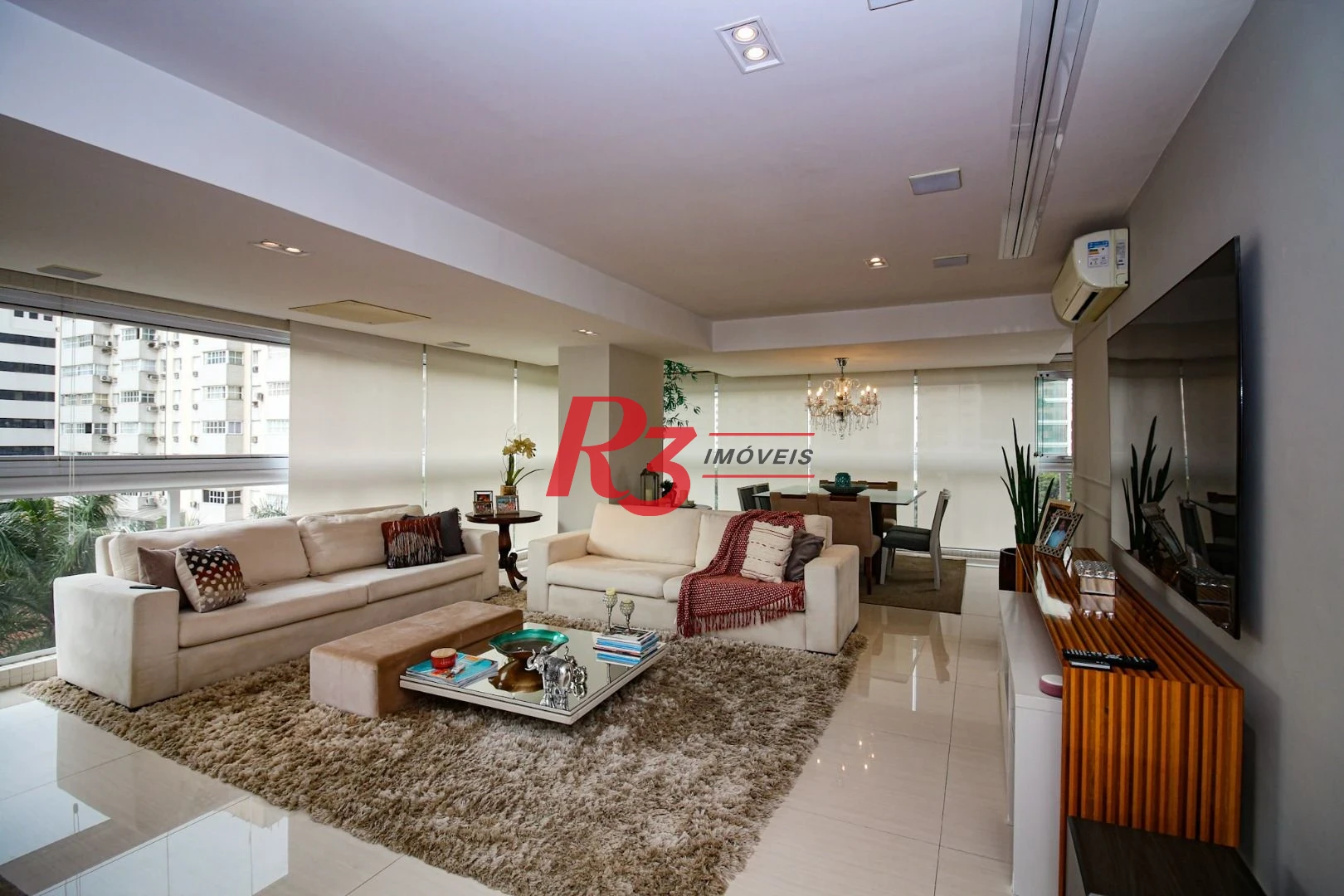 Apartamento com 4 dormitórios à venda, 228 m² por R$ 3.800.000,00 - Gonzaga - Santos/SP