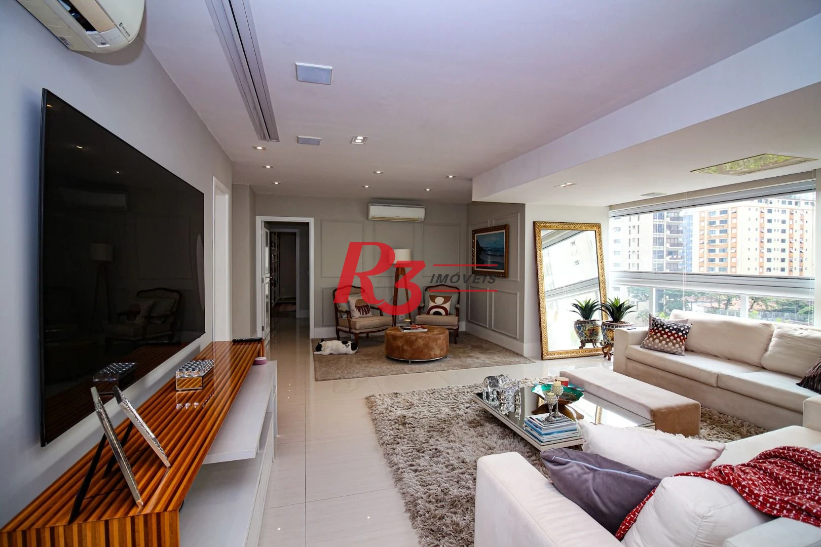 Apartamento com 4 dormitórios à venda, 228 m² por R$ 3.800.000,00 - Gonzaga - Santos/SP