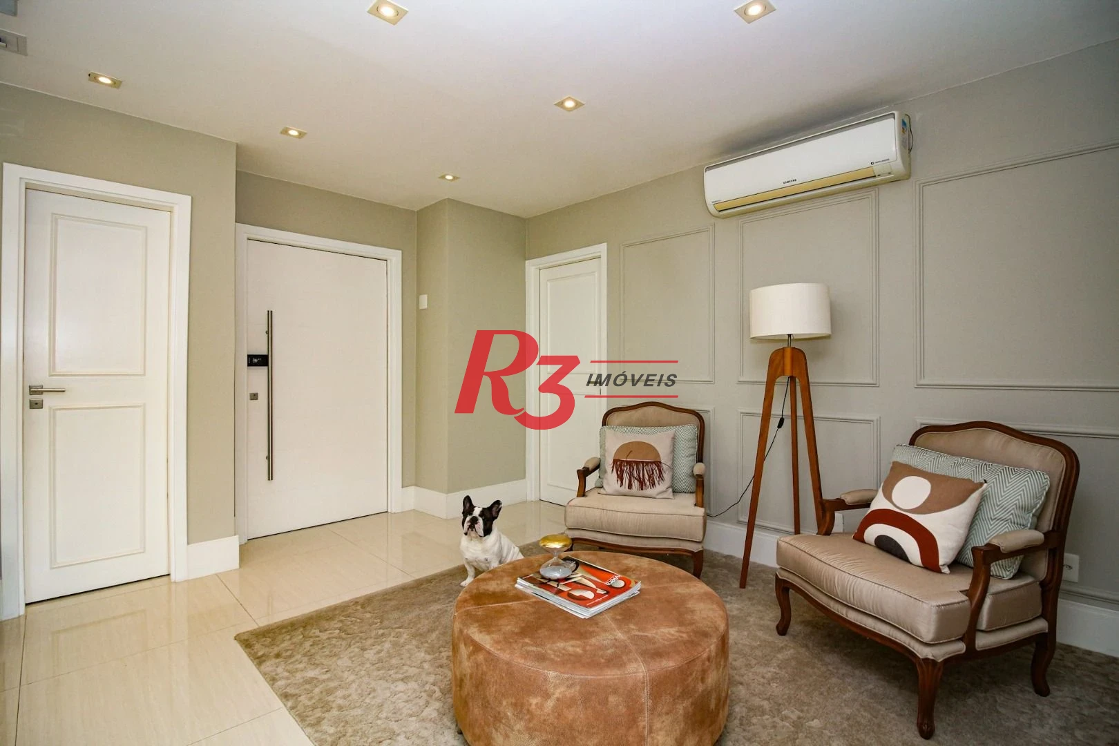 Apartamento com 4 dormitórios à venda, 228 m² por R$ 3.800.000,00 - Gonzaga - Santos/SP