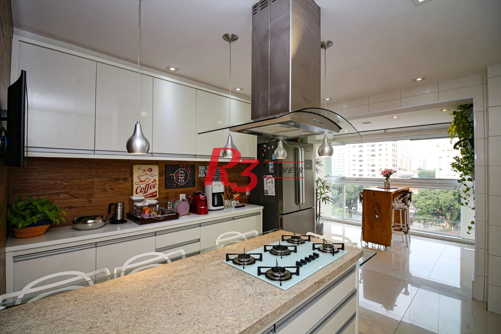 Apartamento com 4 dormitórios à venda, 228 m² por R$ 3.800.000,00 - Gonzaga - Santos/SP