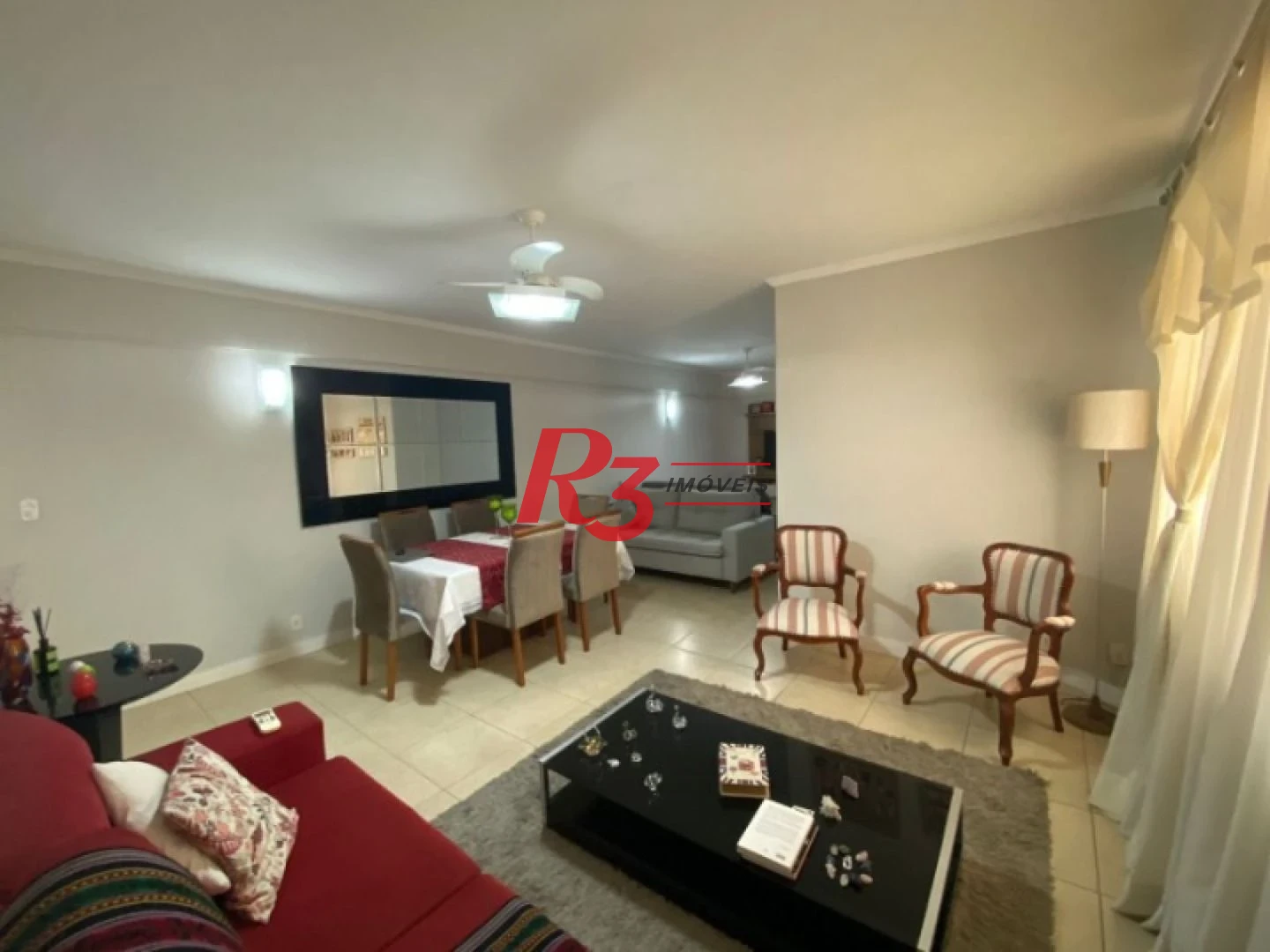 Apartamento com 3 dormitórios à venda, 163 m² por R$ 1.150.000,00 - Boqueirão - Santos/SP
