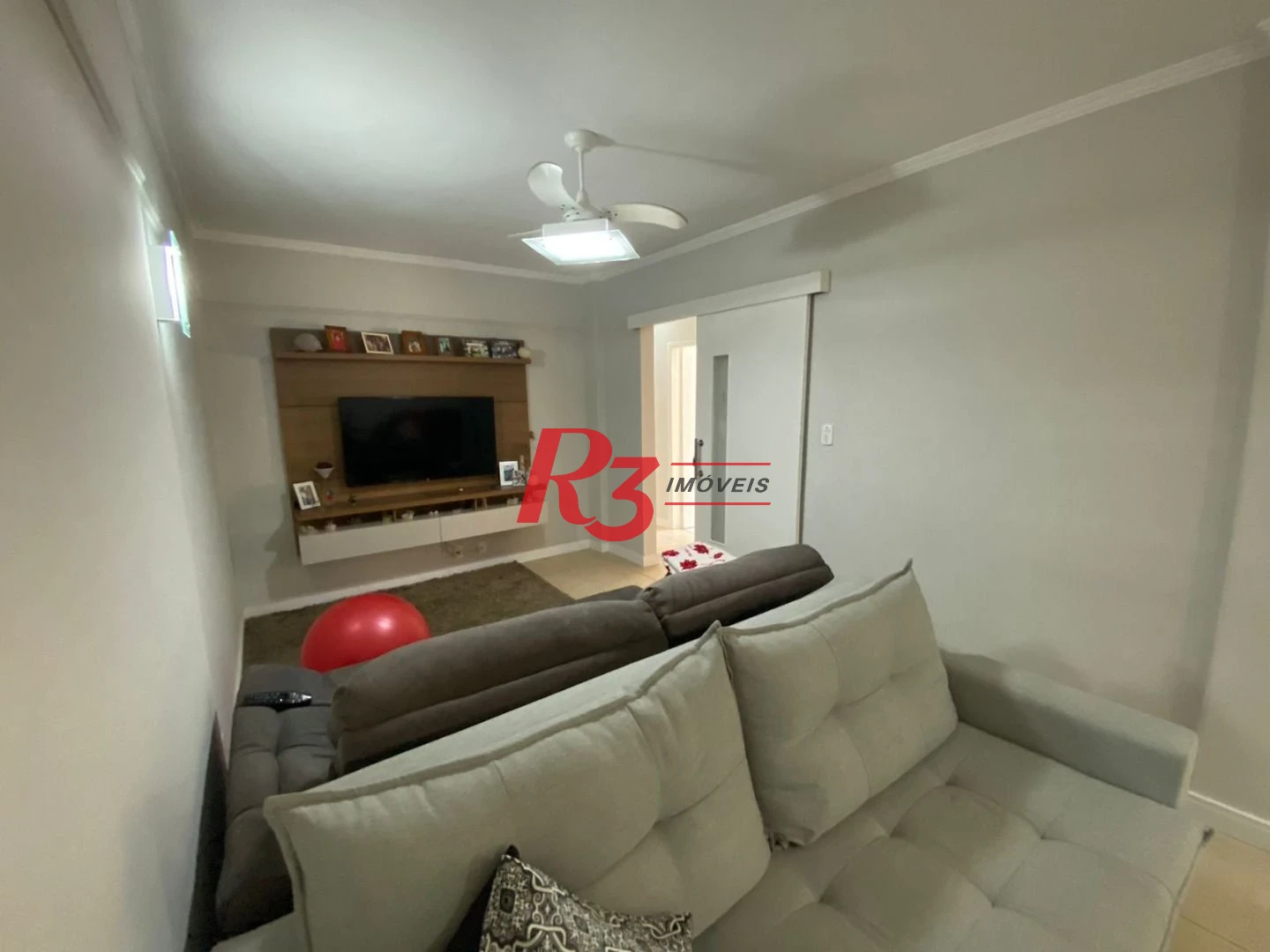 Apartamento com 3 dormitórios à venda, 163 m² por R$ 1.150.000,00 - Boqueirão - Santos/SP