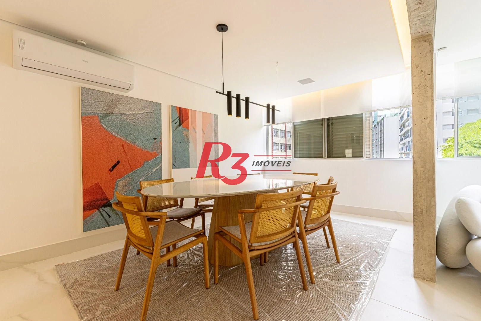 Apartamento à venda, 223 m² por R$ 2.590.000,00 - Boqueirão - Santos/SP