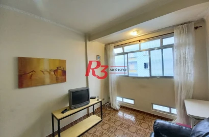 Apartamento com 1 dormitório à venda, 54 m² por R$ 420.000,00 - José Menino - Santos/SP