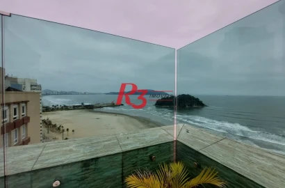 Apartamento com 2 dormitórios à venda, 160 m² por R$ 900.000,00 - José Menino - Santos/SP