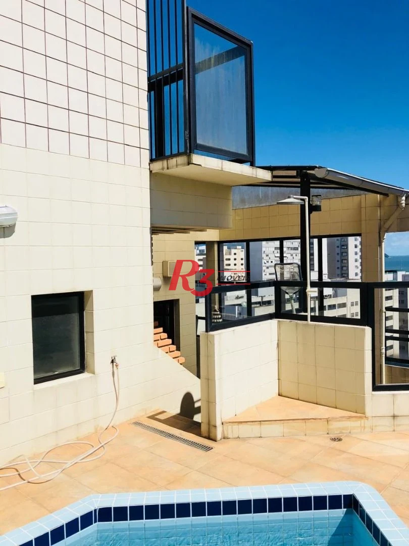 Cobertura à venda, 200 m² por R$ 1.500.000,00 - Gonzaga - Santos/SP
