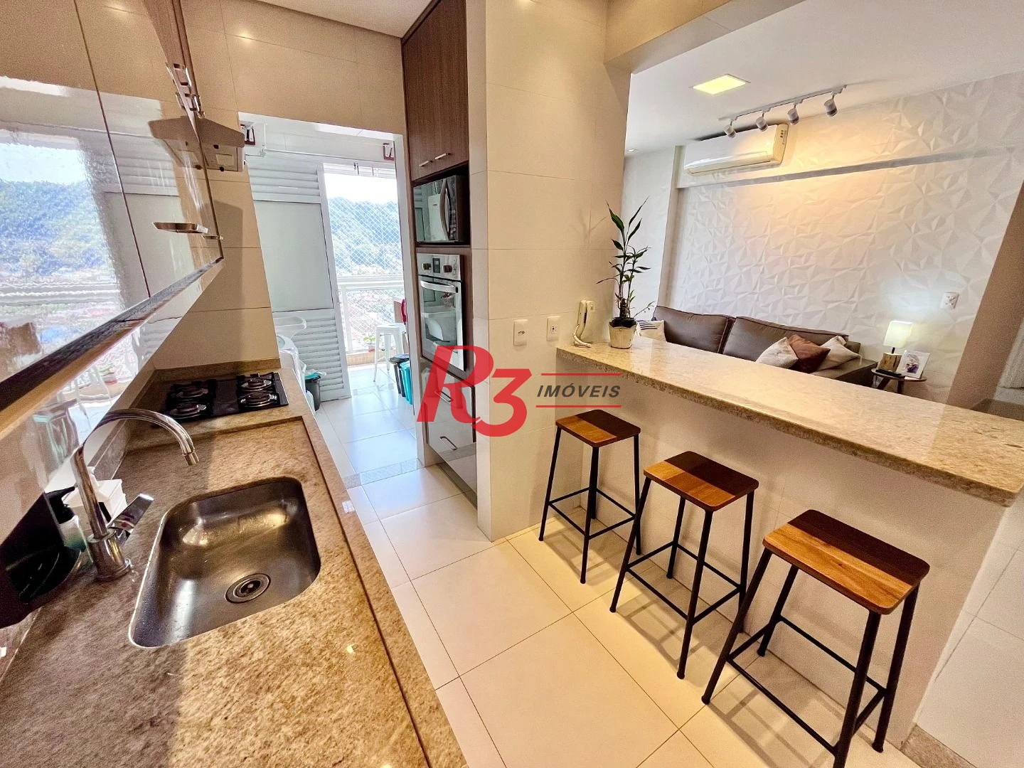 Apartamento à venda, 85 m² por R$ 925.000,00 - Marapé - Santos/SP