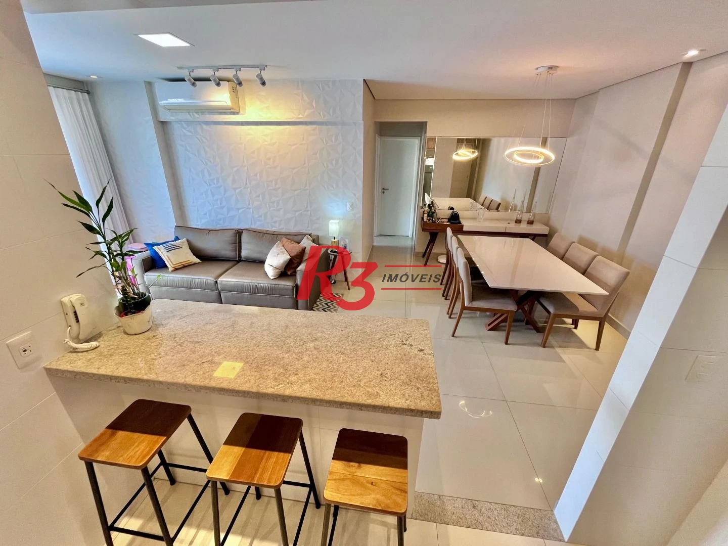 Apartamento à venda, 85 m² por R$ 925.000,00 - Marapé - Santos/SP