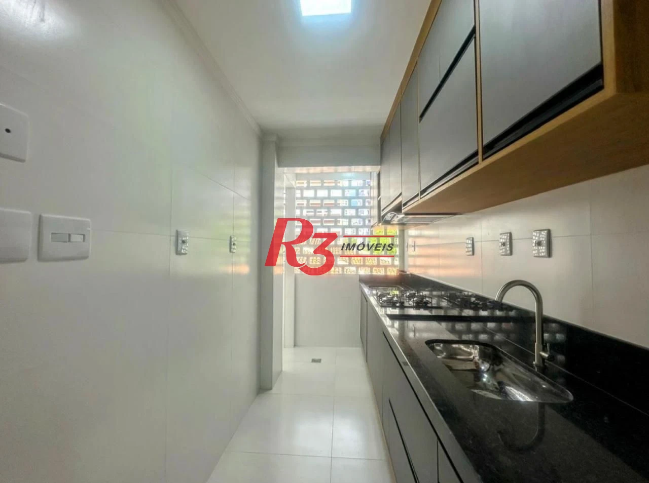 Apartamento com 1 dormitório à venda, 56 m² por R$ 439.000,00 - Boqueirão - Santos/SP