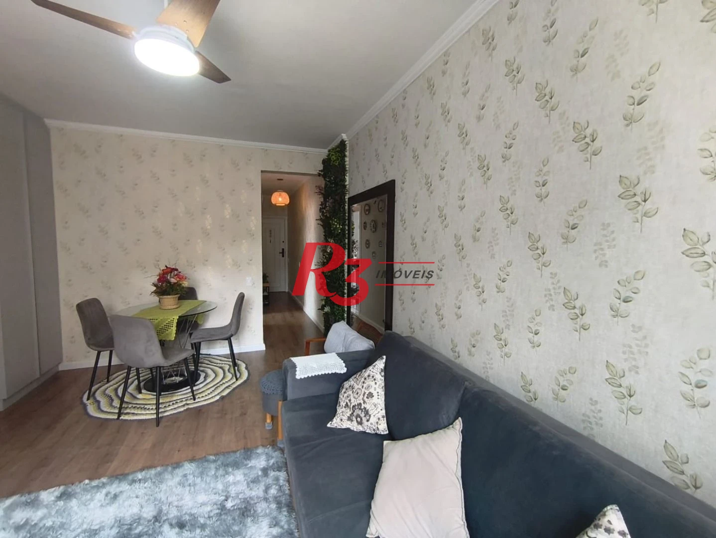 Apartamento com 1 dormitório à venda, 56 m² por R$ 500.000,00 - Gonzaga - Santos/SP