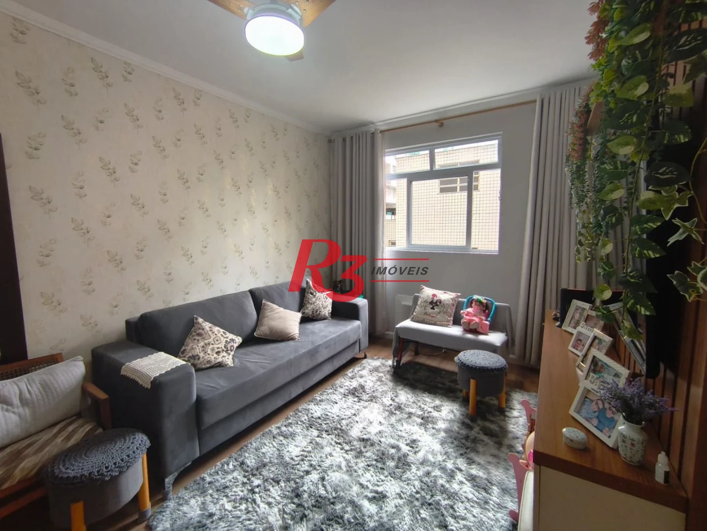 Apartamento com 1 dormitório à venda, 56 m² por R$ 500.000,00 - Gonzaga - Santos/SP