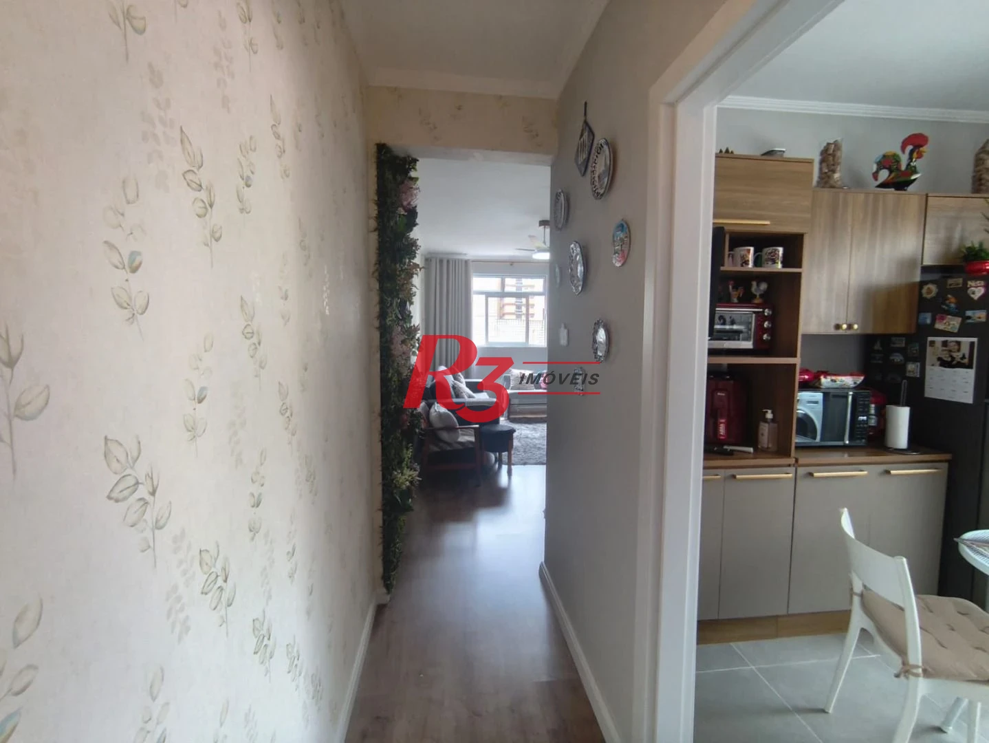Apartamento com 1 dormitório à venda, 56 m² por R$ 500.000,00 - Gonzaga - Santos/SP