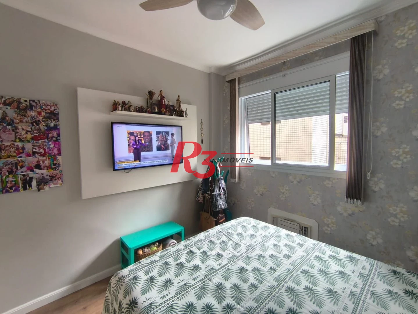 Apartamento com 1 dormitório à venda, 56 m² por R$ 500.000,00 - Gonzaga - Santos/SP