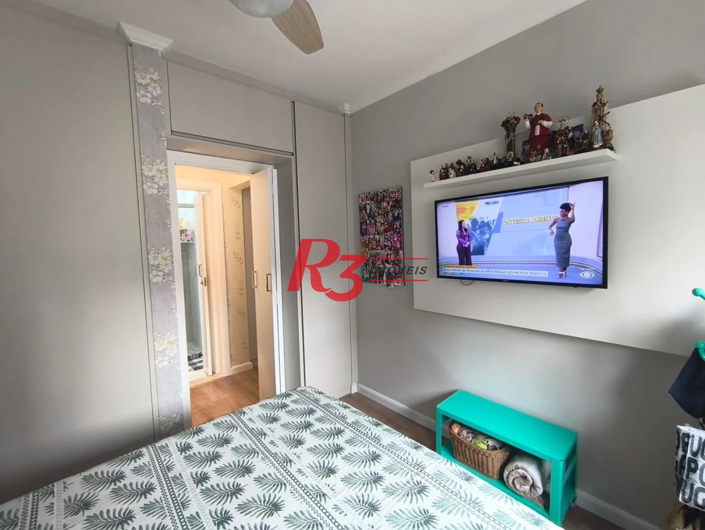 Apartamento com 1 dormitório à venda, 56 m² por R$ 500.000,00 - Gonzaga - Santos/SP