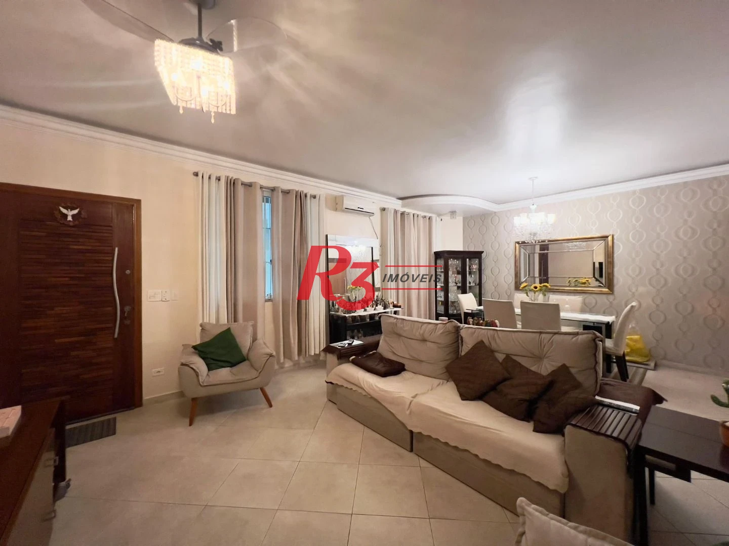 Casa com 3 dormitórios à venda, 182 m² por R$ 1.400.000,00 - Embaré - Santos/SP