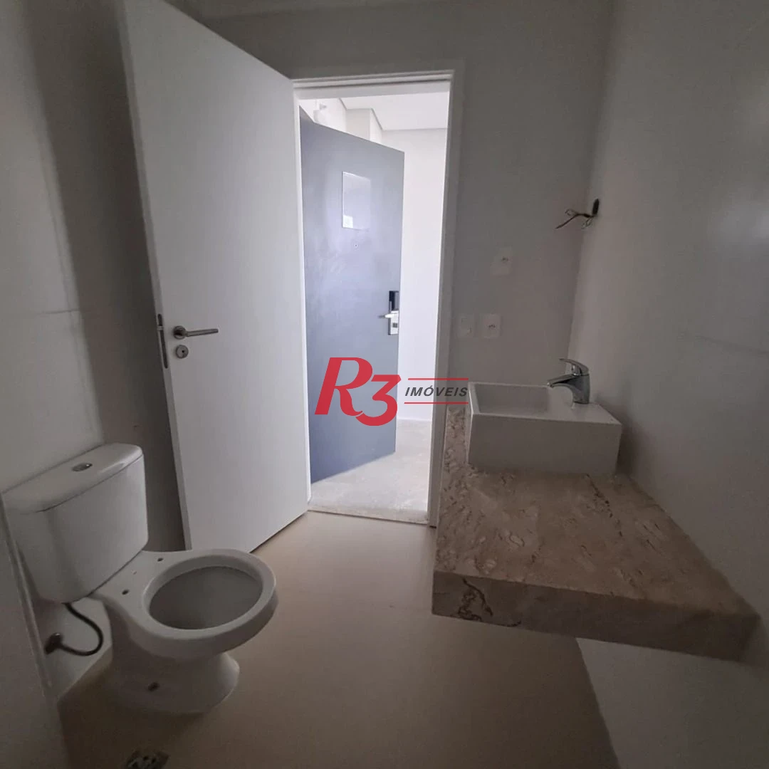 Studio com 1 dormitório à venda, 24 m² por R$ 356.000,00 - Gonzaga - Santos/SP