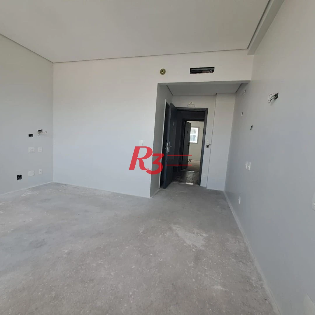 Studio com 1 dormitório à venda, 24 m² por R$ 356.000,00 - Gonzaga - Santos/SP