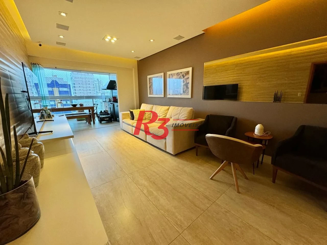 Apartamento à venda, 124 m² por R$ 2.150.000,00 - Boqueirão - Santos/SP