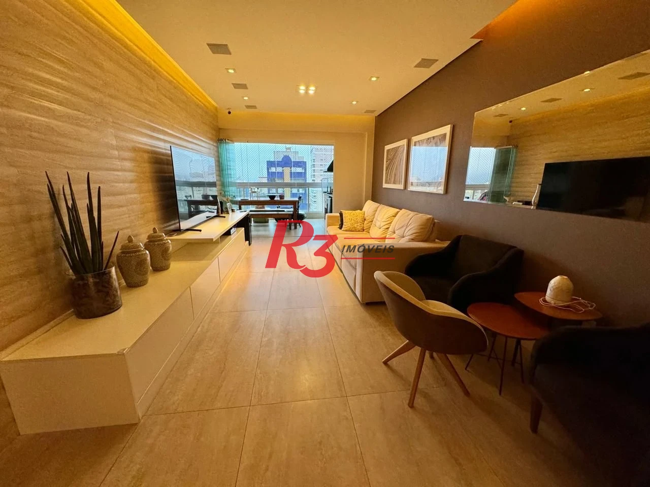 Apartamento à venda, 124 m² por R$ 2.150.000,00 - Boqueirão - Santos/SP