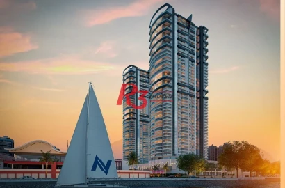 Apartamento com 3 dormitórios à venda, 227 m² por R$ 6.100.000,00 - Ponta da Praia - Santos/SP