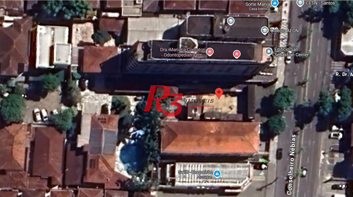 Terreno à venda, 736 m² por R$ 8.000.000,00 - Boqueirão - Santos/SP