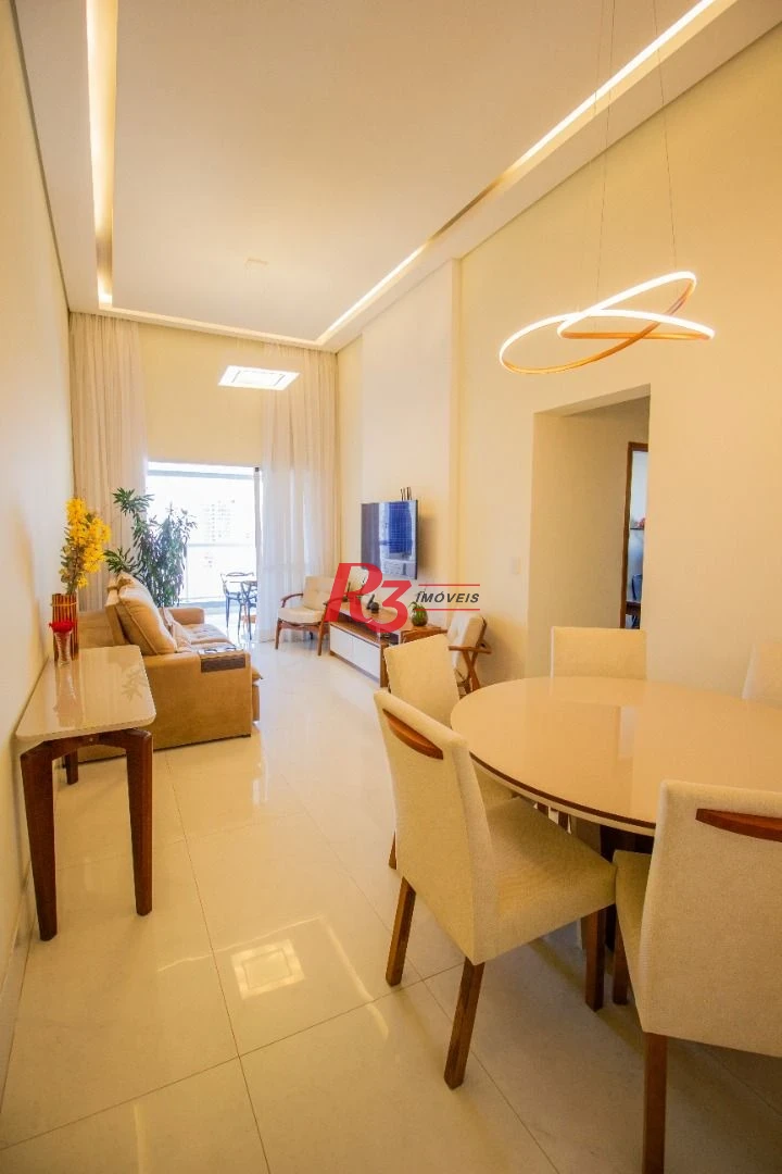 Apartamento com 2 dormitórios à venda, 114 m² por R$ 1.650.000,00 - Pompéia - Santos/SP