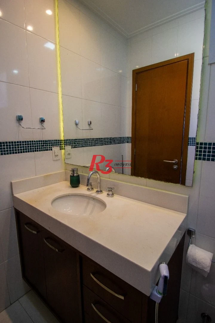 Apartamento com 2 dormitórios à venda, 114 m² por R$ 1.650.000,00 - Pompéia - Santos/SP