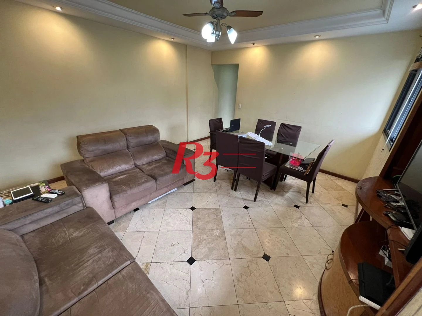 Apartamento à venda, 122 m² por R$ 742.000,00 - Campo Grande - Santos/SP