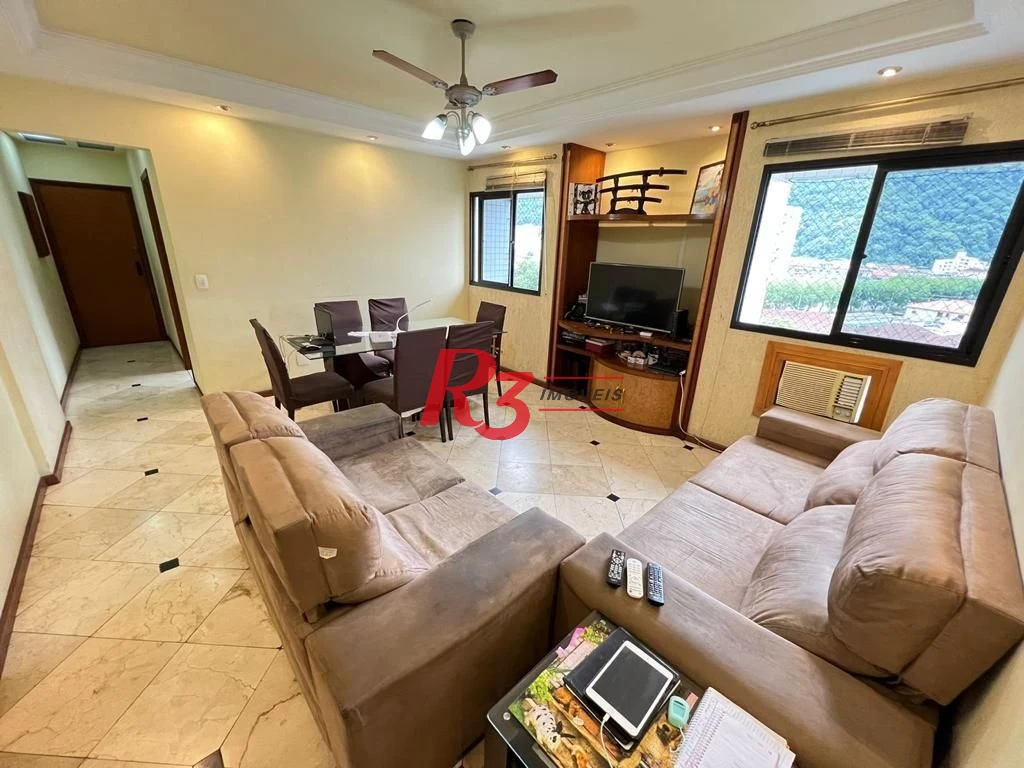 Apartamento à venda, 122 m² por R$ 742.000,00 - Campo Grande - Santos/SP