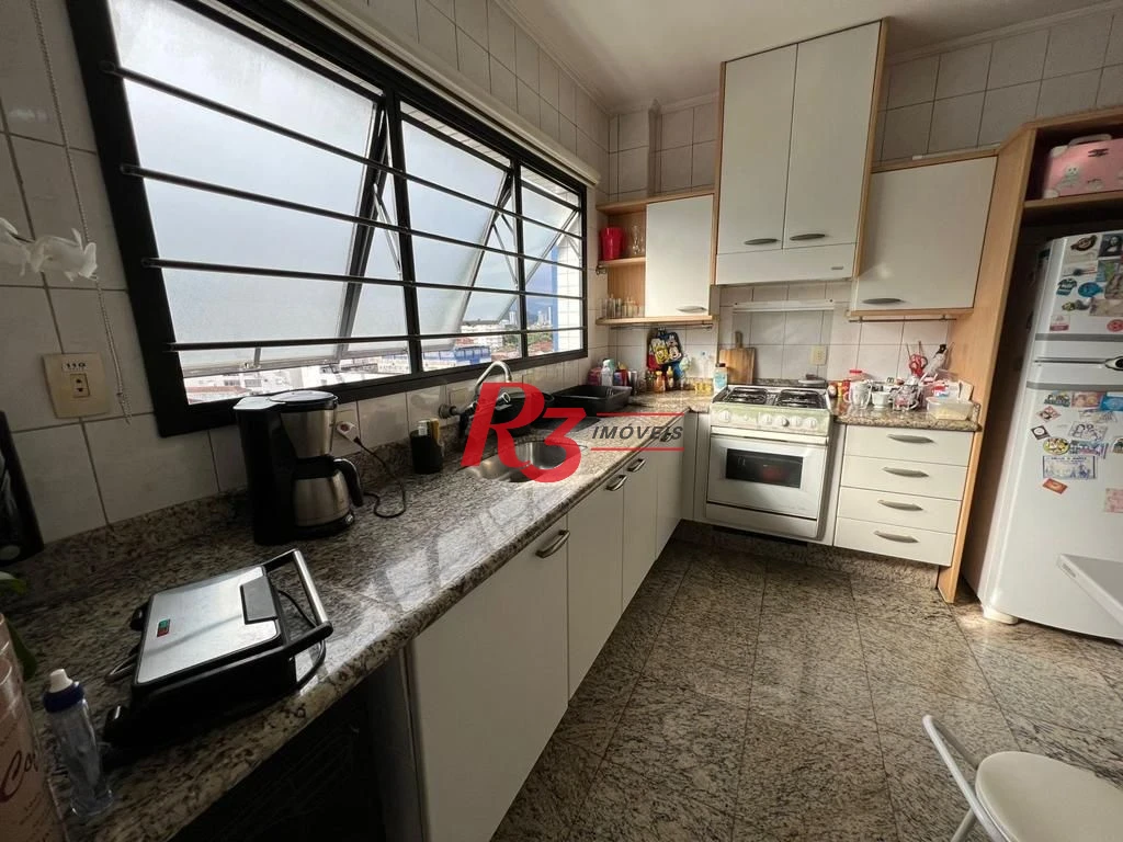 Apartamento à venda, 122 m² por R$ 742.000,00 - Campo Grande - Santos/SP