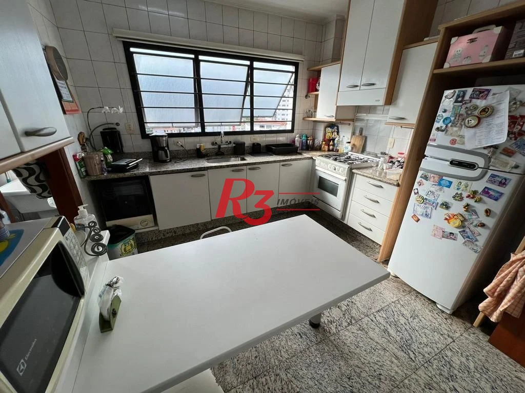 Apartamento à venda, 122 m² por R$ 742.000,00 - Campo Grande - Santos/SP