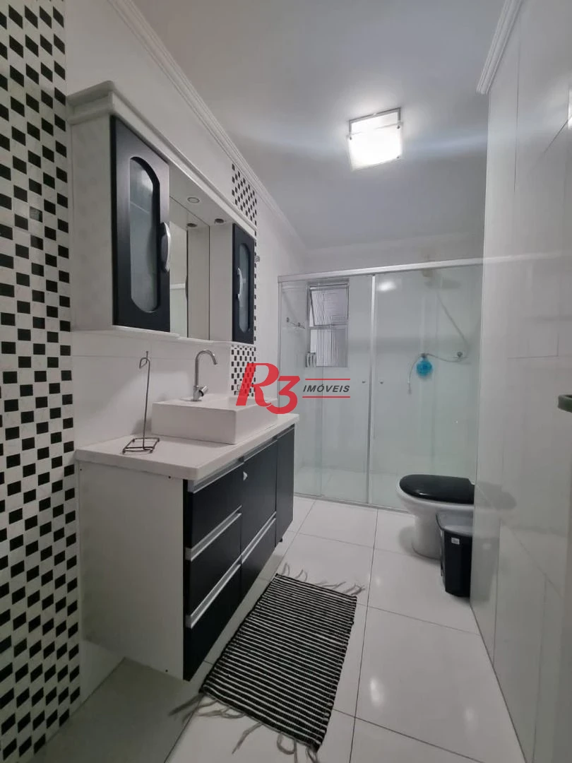 Apartamento com 4 dormitórios à venda, 200 m² por R$ 1.330.000,00 - Embaré - Santos/SP