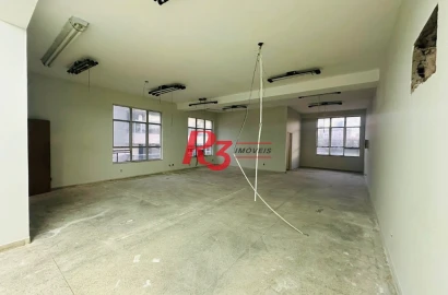 Sala, 269 m² - venda por R$ 1.360.000,00 ou aluguel por R$ 14.000,00/mês - Vila Matias - Santos/SP