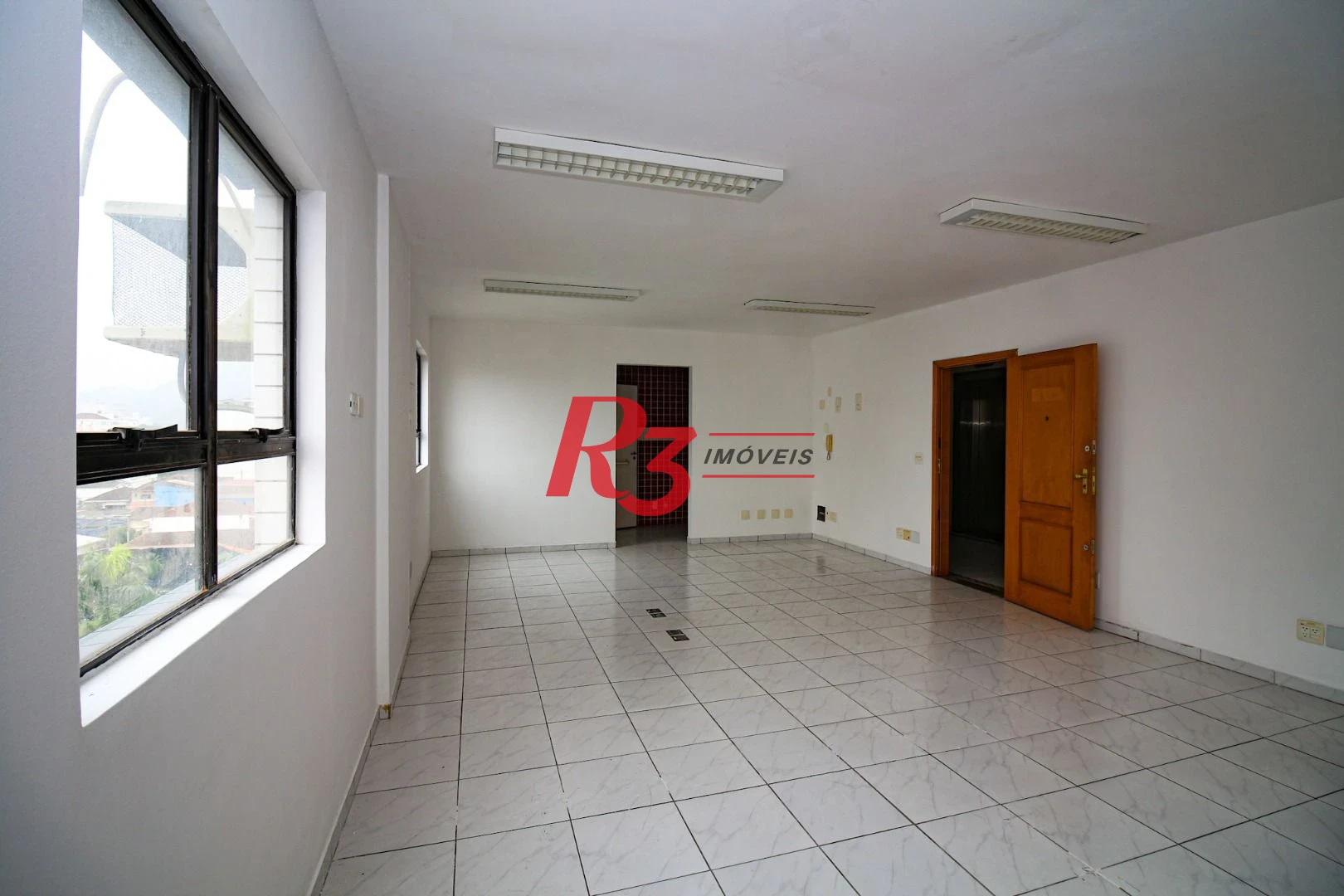 Sala para alugar, 90 m² por R$ 4.500,02/mês - Vila Mathias - Santos/SP