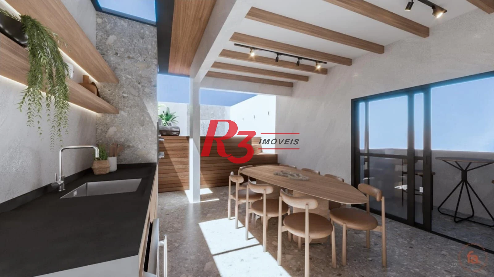 Casa à venda, 215 m² por R$ 1.550.000,00 - Embaré - Santos/SP