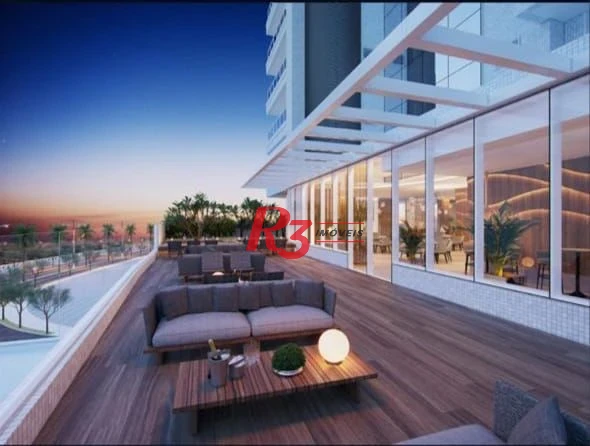 Apartamento com 3 dormitórios à venda, 227 m² por R$ 4.300.000,00 - Ponta da Praia - Santos/SP