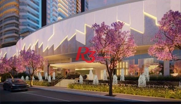 Apartamento com 3 dormitórios à venda, 227 m² por R$ 4.300.000,00 - Ponta da Praia - Santos/SP