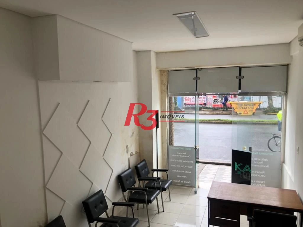 Loja para alugar, 35 m² por R$ 6.500,00/mês - Aparecida - Santos/SP