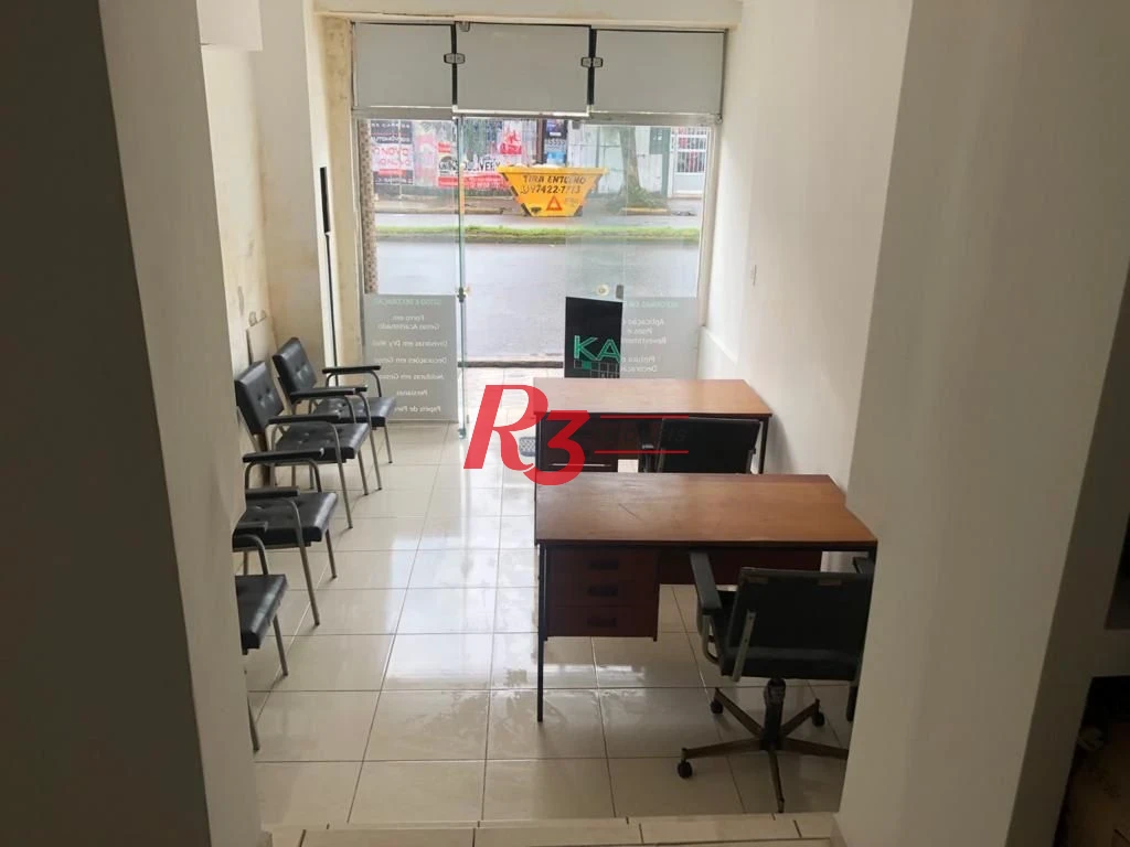 Loja para alugar, 35 m² por R$ 6.500,00/mês - Aparecida - Santos/SP