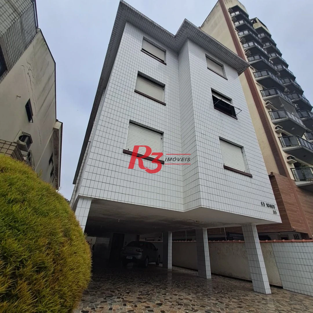 Apartamento com 3 dormitórios à venda, 173 m² por R$ 580.000,00 - Embaré - Santos/SP