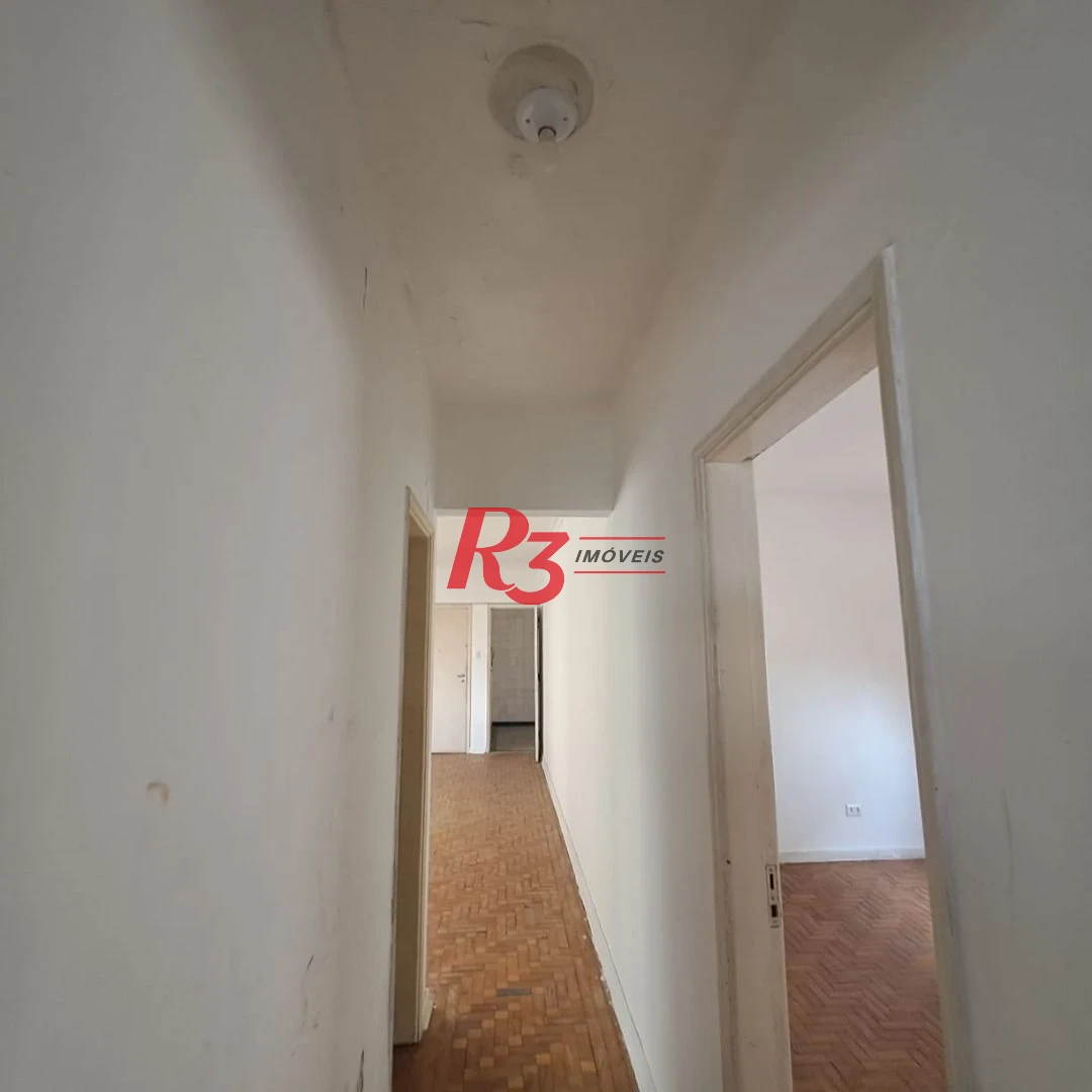 Apartamento com 3 dormitórios à venda, 173 m² por R$ 580.000,00 - Embaré - Santos/SP