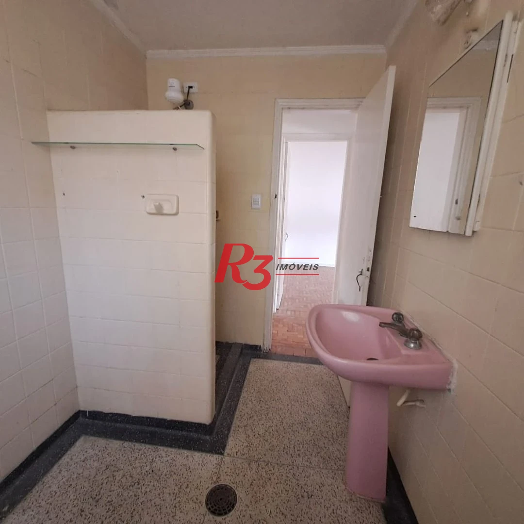 Apartamento com 3 dormitórios à venda, 173 m² por R$ 580.000,00 - Embaré - Santos/SP