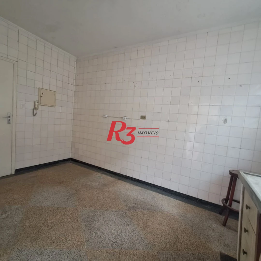 Apartamento com 3 dormitórios à venda, 173 m² por R$ 580.000,00 - Embaré - Santos/SP