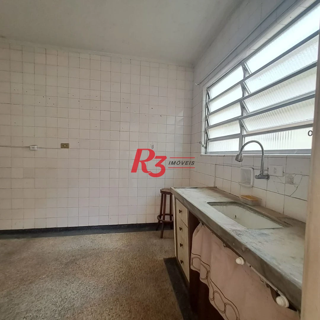 Apartamento com 3 dormitórios à venda, 173 m² por R$ 580.000,00 - Embaré - Santos/SP