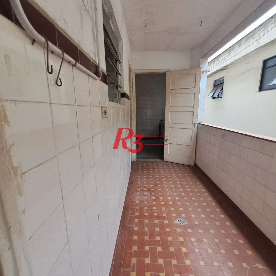 Apartamento com 3 dormitórios à venda, 173 m² por R$ 580.000,00 - Embaré - Santos/SP