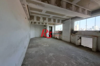 Sala para alugar, 62 m² por R$ 2.800,02/mês - Embaré - Santos/SP
